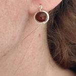 Boucles d’oreilles tissage fin